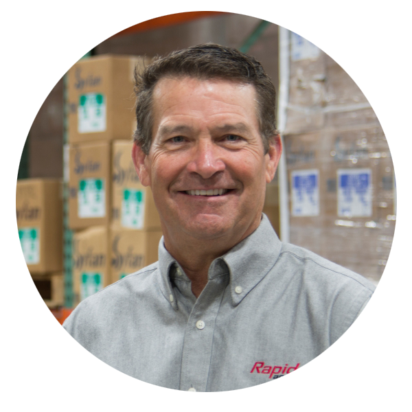 Portrait of Mike Sime, owner of National Bulk Bag Mike Sime, National Bulk Bag