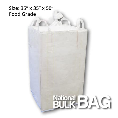35x35x50 Spout Top Food Grade Bulk Bag with Liner without Coating