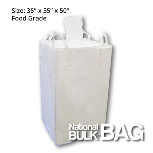 35x35x50 Spout Top Food Grade Bulk Bag with Liner without Coating
