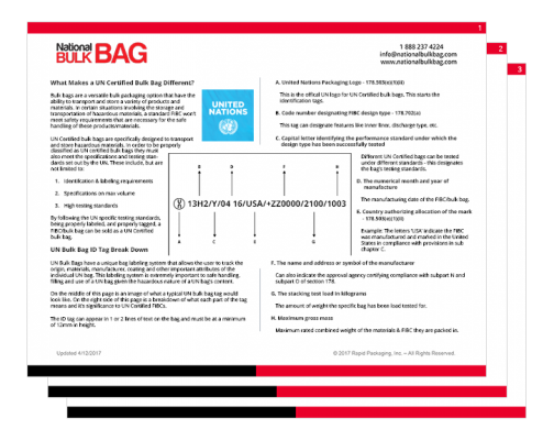 A Buyer's Guide to UN Bulk Bags - National Bulk Bag