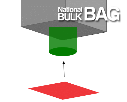 Discharge Spout with Cover - National Bulk Bag
