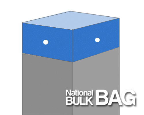 Duffle Top with Rope - National Bulk Bag