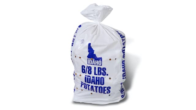 Poly Bags with Potatoes in Them - National Bulk Bag
