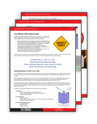 FIBC Safety Guide - National Bulk Bag