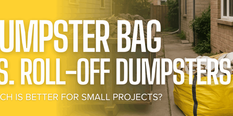 Dumpster Bags vs. Roll-Off Dumpsters Which Is Better for Small Projects - National Bulk Bag