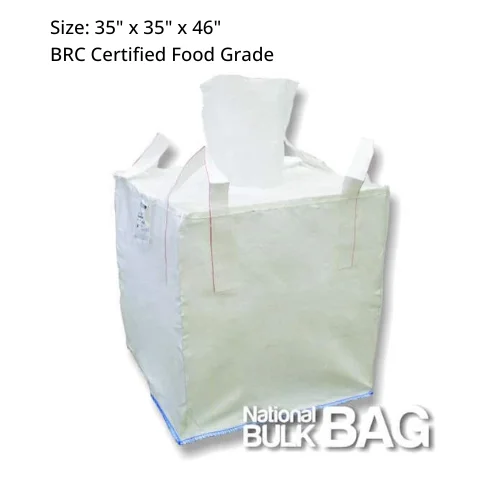 35x35x46 Spout Top Bulk Bag - National Bulk Bag